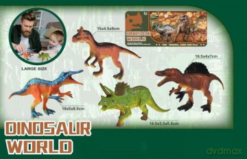 Dinozaury zestaw 4 sztuk HY637 [FIGURKA]