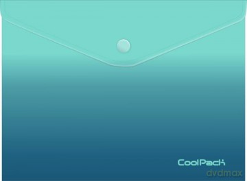 Koperta na dokumenty A4 na zatrzask Gradient Blue Lag CoolPack 31237CP