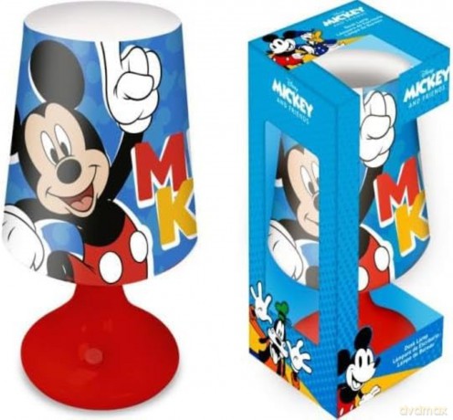 Lampka biurkowa, wymiary 18x9 cm Myszka Miki. Mickey Mouse MK30023 Kids Euroswan