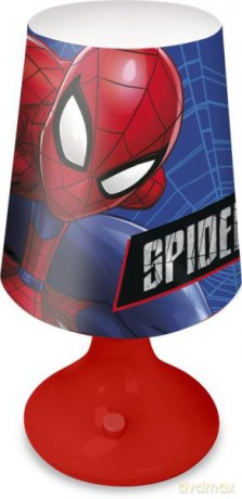 Lampka biurkowa, wymiary 18x9 cm Spiderman SP50042 Kids Euroswan