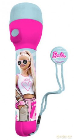Latarka duża 21x11 cm Barbie BB00010 Kids Euroswan