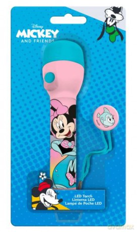 Latarka duża 21x11 cm Myszka Minnie. Minnie Mouse MN30043 Kids Euroswan