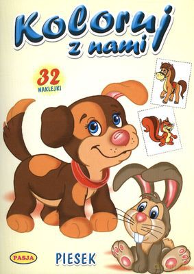 Koloruj Z Nami Piesek [KSIĄŻKA]