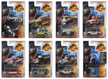 Matchbox Jurassic World Samochodzik FMW90 mix