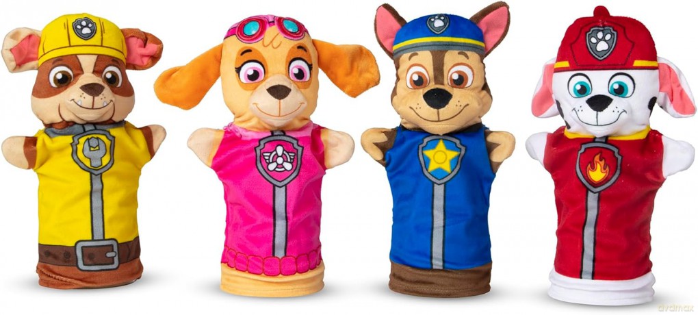 MELISSA Pacynki PAW PATROL Psi Patrol 4 sztuki 33269