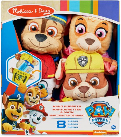 MELISSA Pacynki PAW PATROL Psi Patrol 4 sztuki 33269