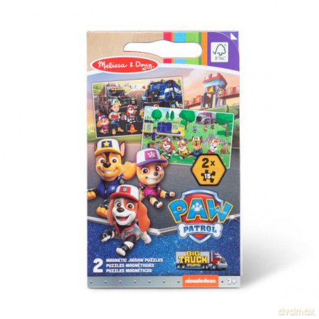 MELISSA Puzzle magnetyczne PAW PATROL Psi Patrol 33323 [PUZZLE]