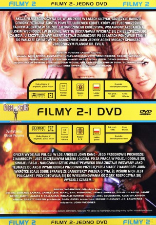 Austin Powers: Agent Specjalnej Troski... / Nocny Wojownik [DVD]
