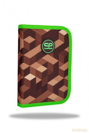 Piórnik jednoklapkowy bez wyposażenia Clipper City Jungle CoolPack F076199