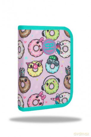 Piórnik jednokomorowy bez wyposażenia Clipper Happy Donuts CoolPack F076665