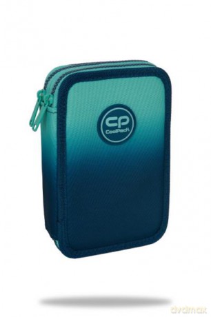Piórnik podwójny z wyposażeniem Jumper 2 Gradient Blue Lagoon CoolPack F066690
