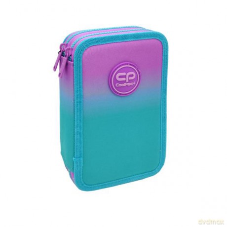 Piórnik podwójny z wyposażeniem Jumper 2 Gradient Blueberry CoolPack E66505/F