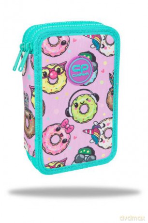 Piórnik podwójny z wyposażeniem Jumper 2 Happy Donuts CoolPack F066665