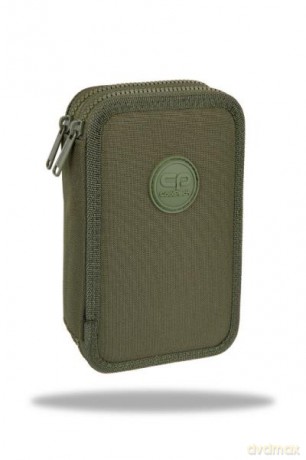 Piórnik podwójny z wyposażeniem Jumper 2 Rpet Olive CoolPack F066640