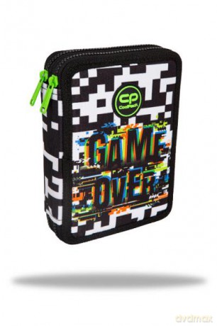 Piórnik podwójny z wyposażeniem Jumper XL Game Over CoolPack F077679