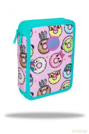 Piórnik podwójny z wyposażeniem Jumper XL Happy Donuts CoolPack F077665