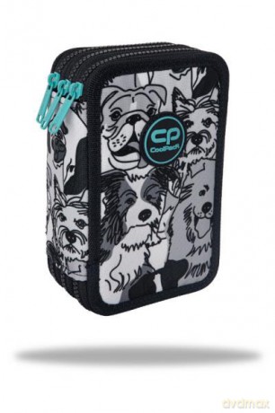 Piórnik potrójny z wyposażeniem Jumper 3 Dogs Planet CoolPack F067708