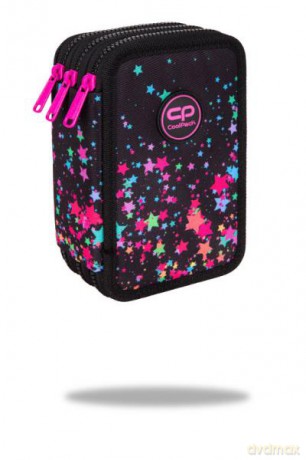 Piórnik potrójny z wyposażeniem Jumper 3 Galaxy CoolPack E67589