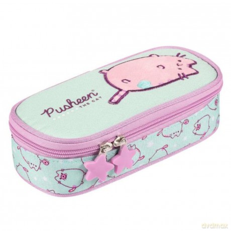 Piórnik saszetka owalna z klapką Pusheen Pastel PCL-01