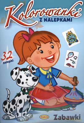 Kolorowanki Z Nalepkami Zabawki [KSIĄŻKA]
