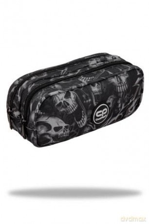 Piórnik saszetka podwójna Duke Skulls CoolPack F065721