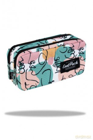 Piórnik saszetka podwójna Primo Art Deco CoolPack F105576