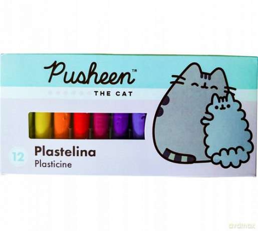Plastelina 12 kolorów PUSHEEN