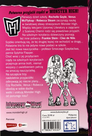 Monster High Przyjaciółki Na Zabój - Gitty Daneshvari [KSIĄŻKA]