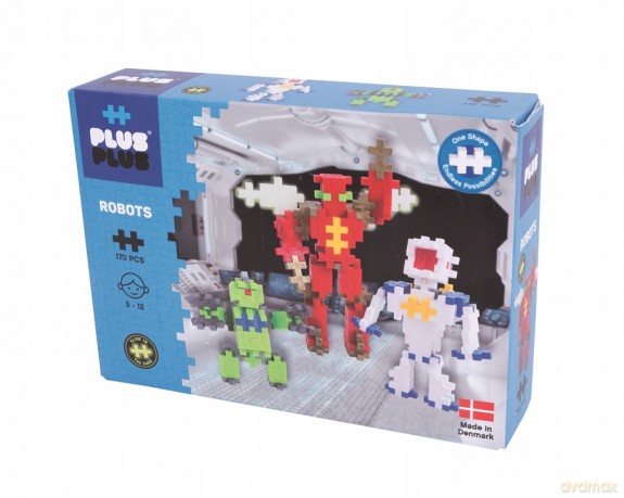 Plus Plus Klocki Basic Roboty 170el 3828 [KLOCKI]
