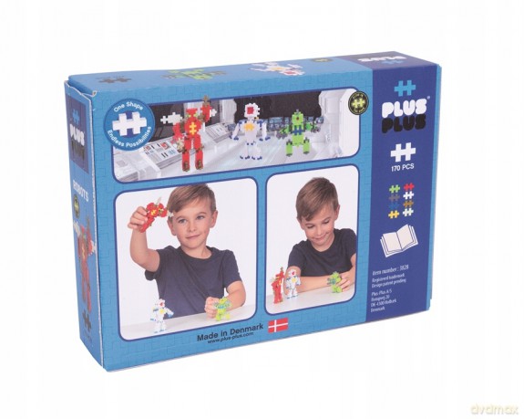Plus Plus Klocki Basic Roboty 170el 3828 [KLOCKI]