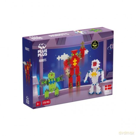 Plus Plus Klocki Basic Roboty 170el 3828 [KLOCKI]