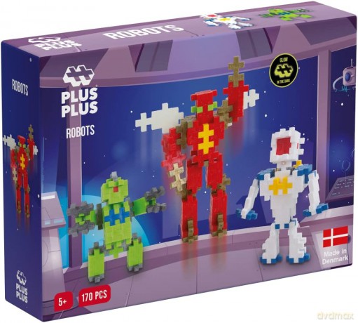 Plus Plus Klocki Basic Roboty 170el 3828 [KLOCKI]