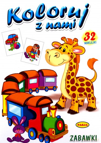 Koloruj Z Nami Zabawki [KSIĄŻKA]