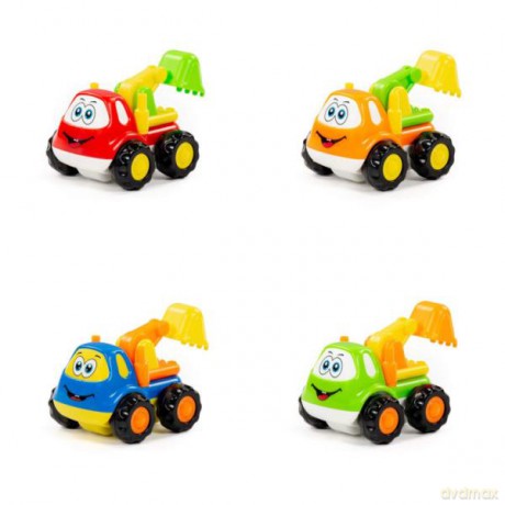 Polesie 88741 Samochód Ładowarka Patrick w worku, mix