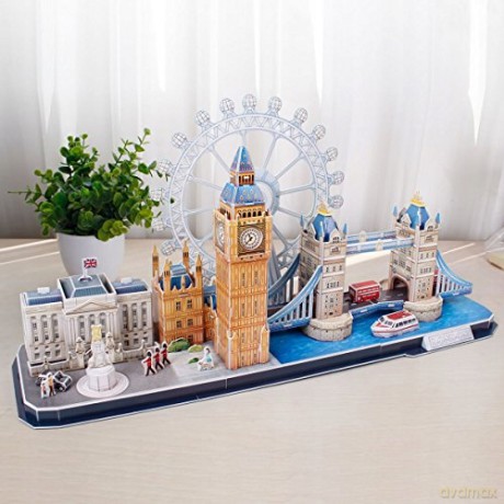 Puzzle 3D London Skyline 107el 00140 [PUZZLE]