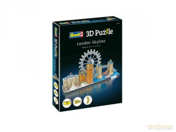 Puzzle 3D London Skyline 107el 00140 [PUZZLE]