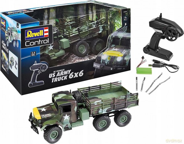 REVELL 24439 Ciężarówka na radio Crawler US Army Truck