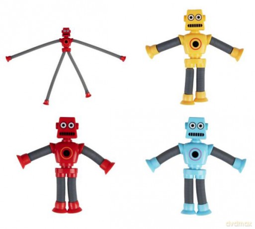 Rurki Robot na przyssawki 1008444, mix