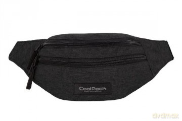 Saszetka nerka Madison Snow Black CoolPack E64020