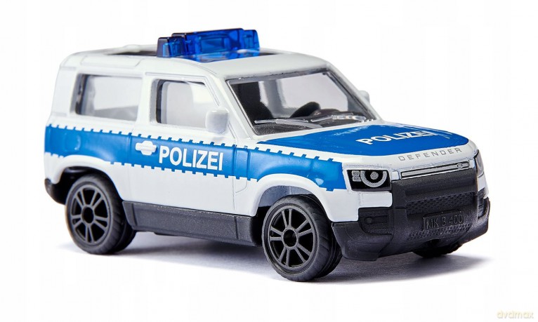 SIKU 1569 Land Rover Defender Policja