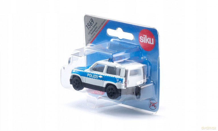 SIKU 1569 Land Rover Defender Policja
