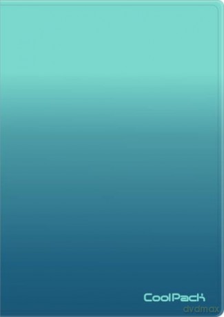 Teczka Clear Book 20 koszulek Gradient Blue Lagoon CoolPack 32081CP