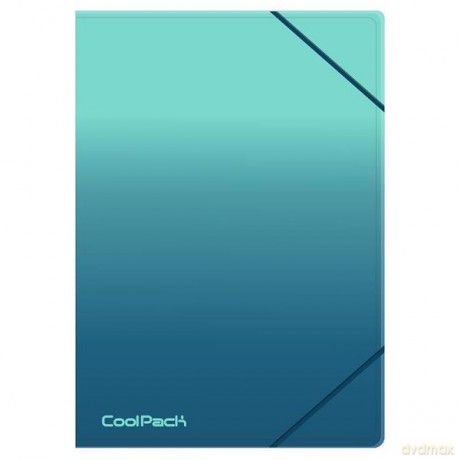 Teczka na dokumenty A4 na gumkę Gradient Blue Lagoon CoolPack 31220CP