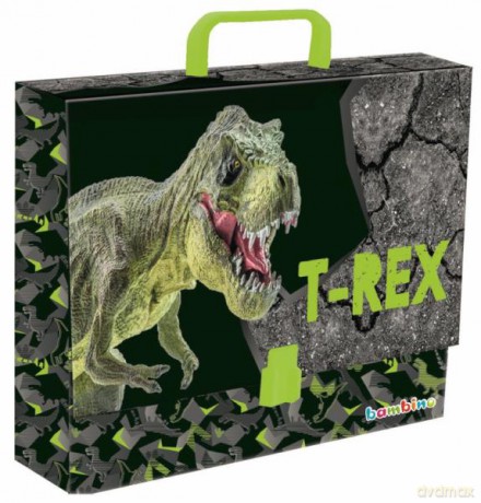 Teczka z rączką A4 T-Rex