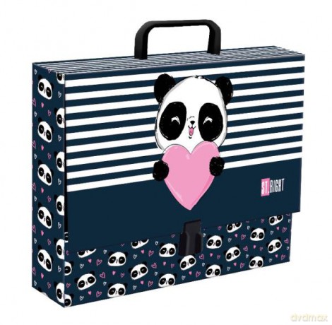 Teczka z rączką A4 XL STRIGHT Love Panda