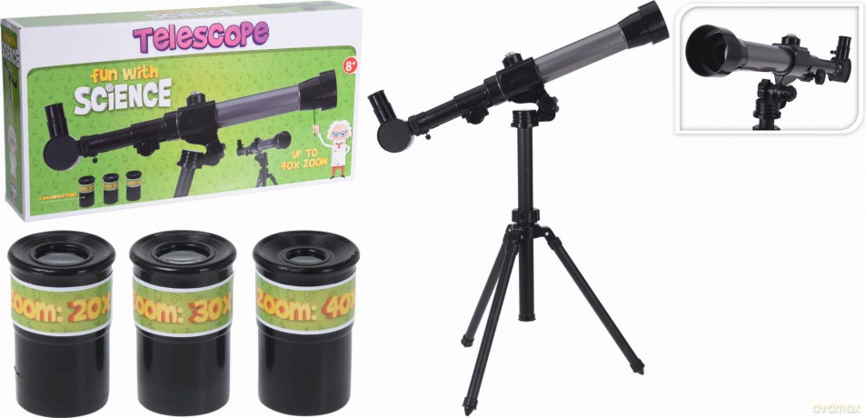 Teleskop na statywie 405mm x20 x30 x40 S34920590