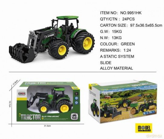 Traktor + łyżka 9951HK