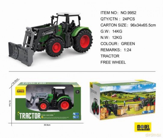 Traktor + łyżka 9952