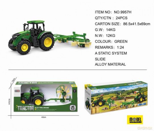 Traktor + maszyna rolnicza 9957H