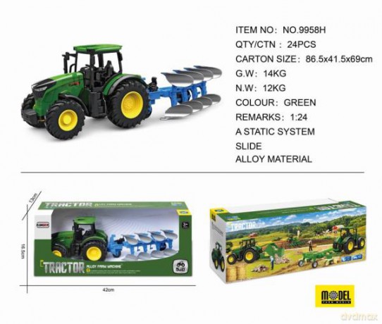 Traktor + maszyna rolnicza 9958H